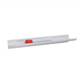 Tactics&reg; Magnetic Aluminum Pen Rail with 4 Dry-Erase Markers and Eraser