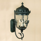3 Light Gryphon Outdoor Wall Lantern