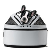 Mobile Pet Bed/Carrier in Arctic White