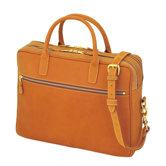 Leather Negotiator Briefcase