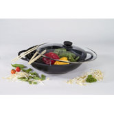 Antihaft-Wok "Leipzig" mit Deckel