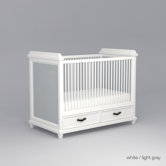 Georgian Crib and Changer Set