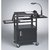 Dual Adjustable Laptop Cart