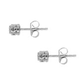 Sterling Silver Diamond Accent Stud Earrings