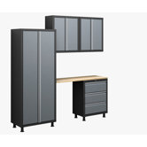 RTA Series 5pc Cabinet Set with Locker
