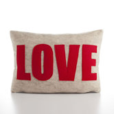 "Love" Decorative Pillow