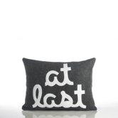 "At Last" Decorative Pillow