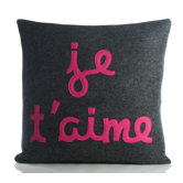 "Je T'Aime" Decorative Pillow