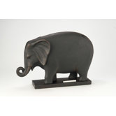 3-D Elephant Decorative Chalkboard