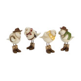 Cowboy Cheeky Chicks (Set of 4)