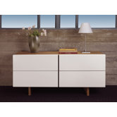 LAX Series LB 4 Drawer Dresser