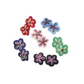 Felt Flower Dog Grooming Bands (12 Pieces)
