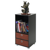1000 Series 3 Shelves Cabinet/Bedside Nightstand