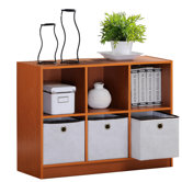 3-Tier by 3 Column, Multipurpose Storage Bookcase Bookshelves