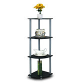 Turn and Tube 4 Tier Corner Display Rack