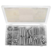 200 Piece Steel Zinc Plated Springs Shop Assortment