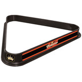 Budweiser Billiard Ball Triangle Rack in Red / Black