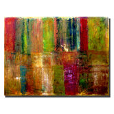 Color Panel Abstract by Michelle Calkins, Canvas Art - 18" x 24"
