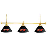 Budweiser 60" 3 Shade Lamp Billiard Pool Table Light