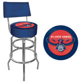 NBA Padded Swivel Back Bar Stool