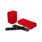 Eight Piece Stackable Bins