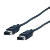 36" Standard Series IEEE 1394 Fire Wire 6 Pin Plug to 6 Pin Plug Cable