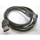 120" USB 3.0 A Male To B Male Cable