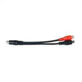 One Phono (RCA) Jack to Two Phono (RCA) Jacks
