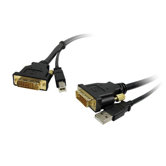Standard Series DVI Male to Male USB Cable