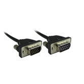 6 ft. Standard Series Micro VGA Male to Female Panel Mount Cable