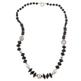 Fashion Onyx Beaded Necklace