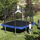 13' Square Trampoline with Safety Enclosure