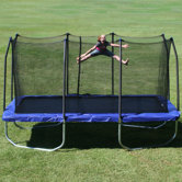 15 Ft. Rectanglular Trampoline with Safety Enclosure