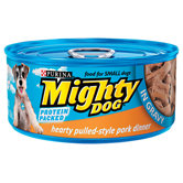 Hearty Pulled-Style Pork Dinner Wet Dog Food in Gravy (5.5-oz, case of 24)