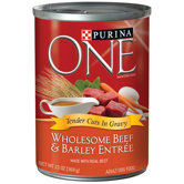 Wholesome Beef / Barley Wet Dog Food (13-oz, case of 12)