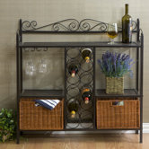 Scout Scrolled Bistro Wine Rack