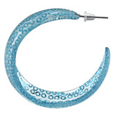 Sequin Hoop Earrings