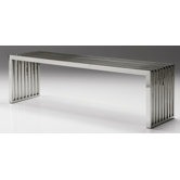Axel Stainless Steel Bench