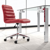 Mid-Back Leather Admire Leatherette Office Chair
