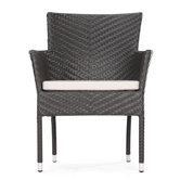 Valtos Outdoor Dining Arm Chair with Cushion