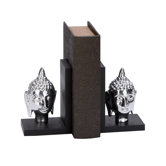 Aluminum Buddha Bookend (Set of 2)