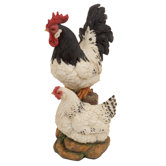 Polystone Rooster Statue