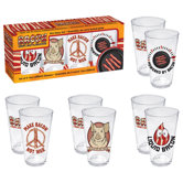 Bacon 4 Piece Pint Glass Set