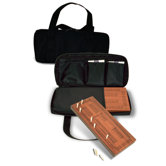 Traveling Triple Track Cribbage Set with Carrying Case