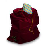 Santa Drawstring Gift Bag