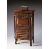 Plantation Cherry Secretary with 3 Drawers