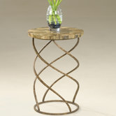 Metalworks Twist End Table