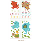 Animal Parade Wall Decals
