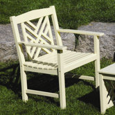 Fretwork Dining Arm Chair