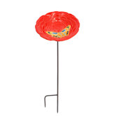 Vermilion Birdbath